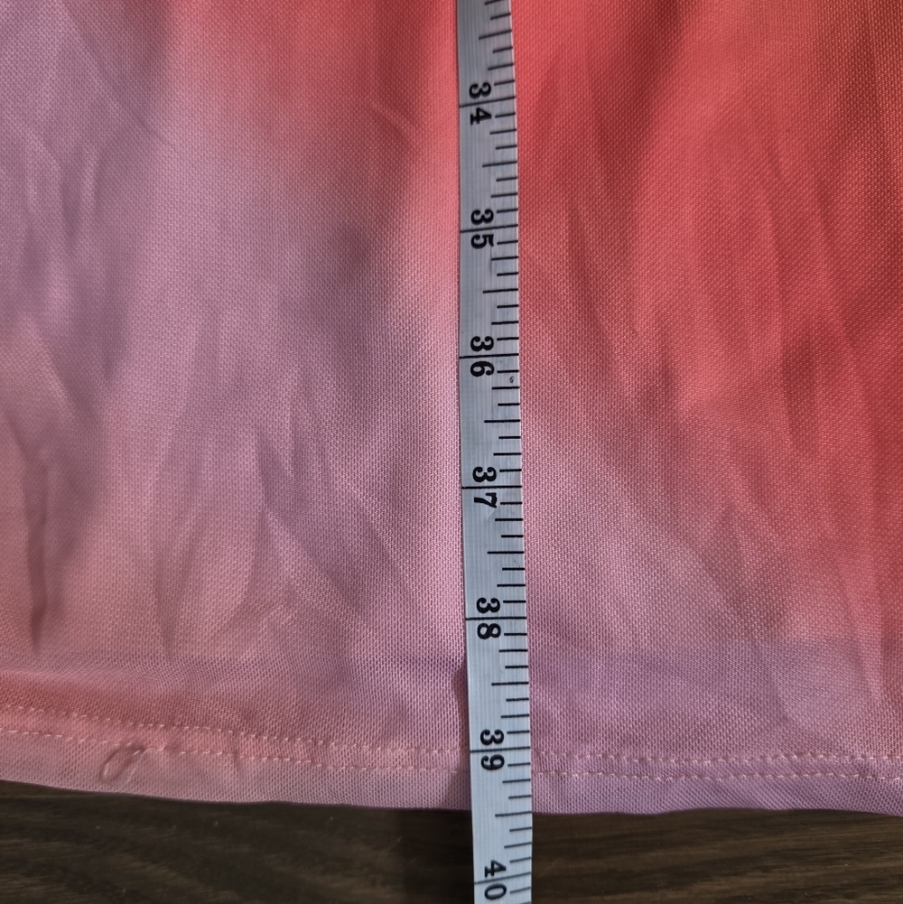 See you Monday midnight sun 90s y2k summery sunset tube strapless dress size M - Picture 6 of 6